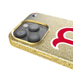 Boston Red Sox Linen Bling Phone Case for Apple iPhone-3