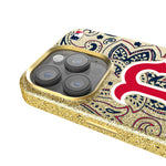 Boston Red Sox Paisley Bling Phone Case-2