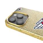 Cleveland Guardians Linen Bling Phone Case for Apple iPhone