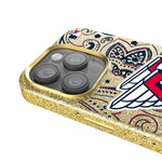 Cleveland Guardians Paisley Bling Phone Case-2