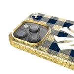New York Yankees Plaid Bling Phone Case