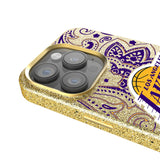 Los Angeles Lakers Paisley Bling Phone Case