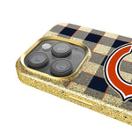 Chicago Bears Plaid Bling Phone Case-2