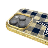 Dallas Cowboys Plaid Bling Phone Case