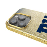 New York Giants Linen Bling Phone Case for Apple iPhone