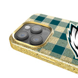 Philadelphia Eagles Plaid Bling Phone Case