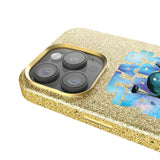 Star Wars Boba Fett Portrait Collage Bling Phone Case