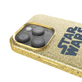 Star Wars: The Mandalorian Grogu and Din Djarin Color Block Bling Phone Case