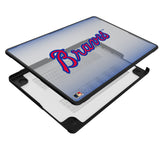 Atlanta Braves Home 2012 - Cooperstown Collection Linen Laptop Case for Apple MacBook