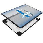 Detroit Lions Retro Linen Laptop Case for Apple MacBook