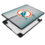 Miami Dolphins 1966-1973 Historic Collection Linen Laptop Case-2