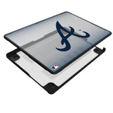 Atlanta Braves Linen Laptop Case for Apple MacBook