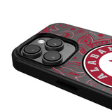 University of Alabama Crimson Tide Paisley MagSafe Compatible Phone Case for Apple iPhone