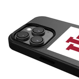 Indiana University Hoosiers Text Backdrop MagSafe Compatible Phone Case for Apple iPhone