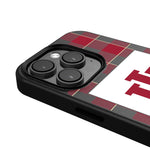 Indiana University Hoosiers Plaid MagSafe Compatible Phone Case for Apple iPhone