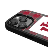 Indiana University Hoosiers Plaid MagSafe Compatible Phone Case for Apple iPhone