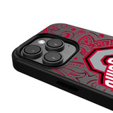 Ohio State University Buckeyes Paisley MagSafe Compatible Phone Case for Apple iPhone