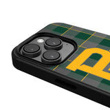 Baylor University Bears Plaid MagSafe Compatible Phone Case for Apple iPhone