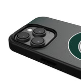 Michigan State University Spartans Linen MagSafe Compatible Phone Case for Apple iPhone