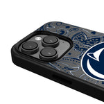 Pennsylvania State University Nittany Lions Paisley MagSafe Compatible Phone Case for Apple iPhone