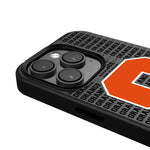 Syracuse University Orange Text Backdrop MagSafe Compatible Phone Case for Apple iPhone
