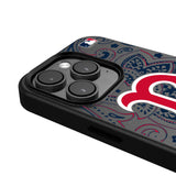 Boston Red Sox Paisley Magnetic Phone Case-4