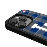 LA Dodgers Plaid Magnetic Phone Case-4