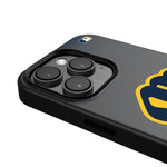 Milwaukee Brewers Linen MagSafe Compatible Phone Case for Apple iPhone