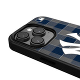 New York Yankees Plaid MagSafe Compatible Phone Case for Apple iPhone