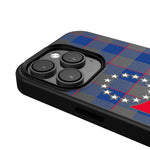Philadelphia 76ers Plaid Magnetic Phone Case-4