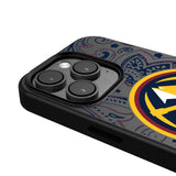 Denver Nuggets Paisley MagSafe Compatible Phone Case for Apple iPhone