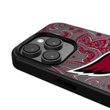 Arizona Cardinals Paisley MagSafe Compatible Phone Case for Apple iPhone
