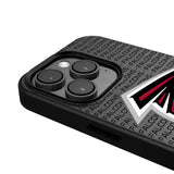 Atlanta Falcons Text Backdrop MagSafe Compatible Phone Case for Apple iPhone