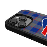 Buffalo Bills Plaid Magnetic Phone Case-4