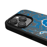 Detroit Lions Paisley MagSafe Compatible Phone Case for Apple iPhone
