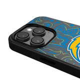 Los Angeles Chargers Paisley MagSafe Compatible Phone Case for Apple iPhone