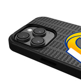 Los Angeles Rams Text Backdrop MagSafe Compatible Phone Case for Apple iPhone