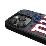 New York Giants Paisley Magnetic Phone Case-4