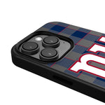 New York Giants Plaid Magnetic Phone Case-4