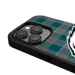 Philadelphia Eagles Plaid Magnetic Phone Case-4