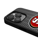 San Francisco 49ers Text Backdrop MagSafe Compatible Phone Case for Apple iPhone