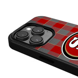 San Francisco 49ers Plaid MagSafe Compatible Phone Case for Apple iPhone