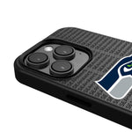 Seattle Seahawks Text Backdrop MagSafe Compatible Phone Case for Apple iPhone