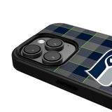 Seattle Seahawks Plaid Magnetic Phone Case-4