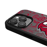 Tampa Bay Buccaneers Paisley Magnetic Phone Case-4