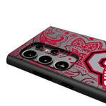 Ohio State University Buckeyes Paisley MagSafe Compatible Phone Case for Samsung Galaxy