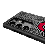 Ohio State University Buckeyes Text Backdrop MagSafe Compatible Phone Case-3