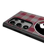Florida State University Seminoles Plaid MagSafe Compatible Phone Case for Samsung Galaxy