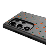 University of Miami Hurricanes Fashion Pattern MagSafe Compatible Phone Case for Samsung Galaxy