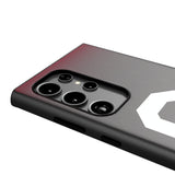 University of Oklahoma Sooners Linen MagSafe Compatible Phone Case for Samsung Galaxy